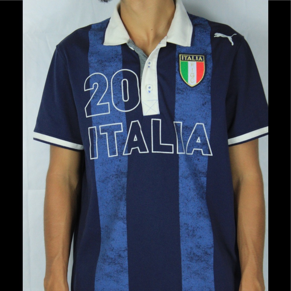 Puma Italia 1982 Campioni Del Mondo Polo Jersey⚽️
